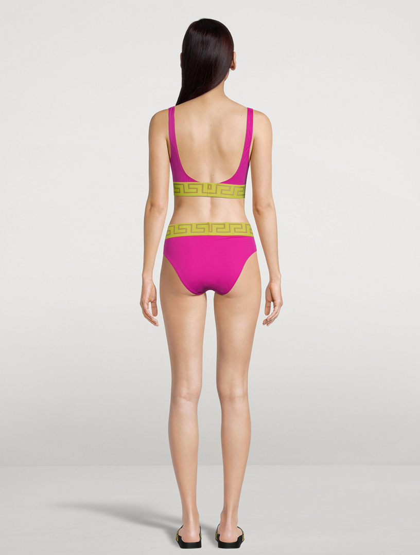 Greca Border Swim Bottoms