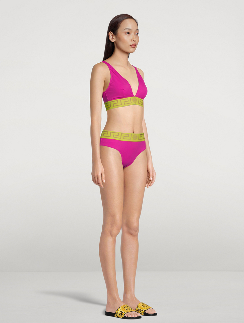 Greca Border Swim Bottoms