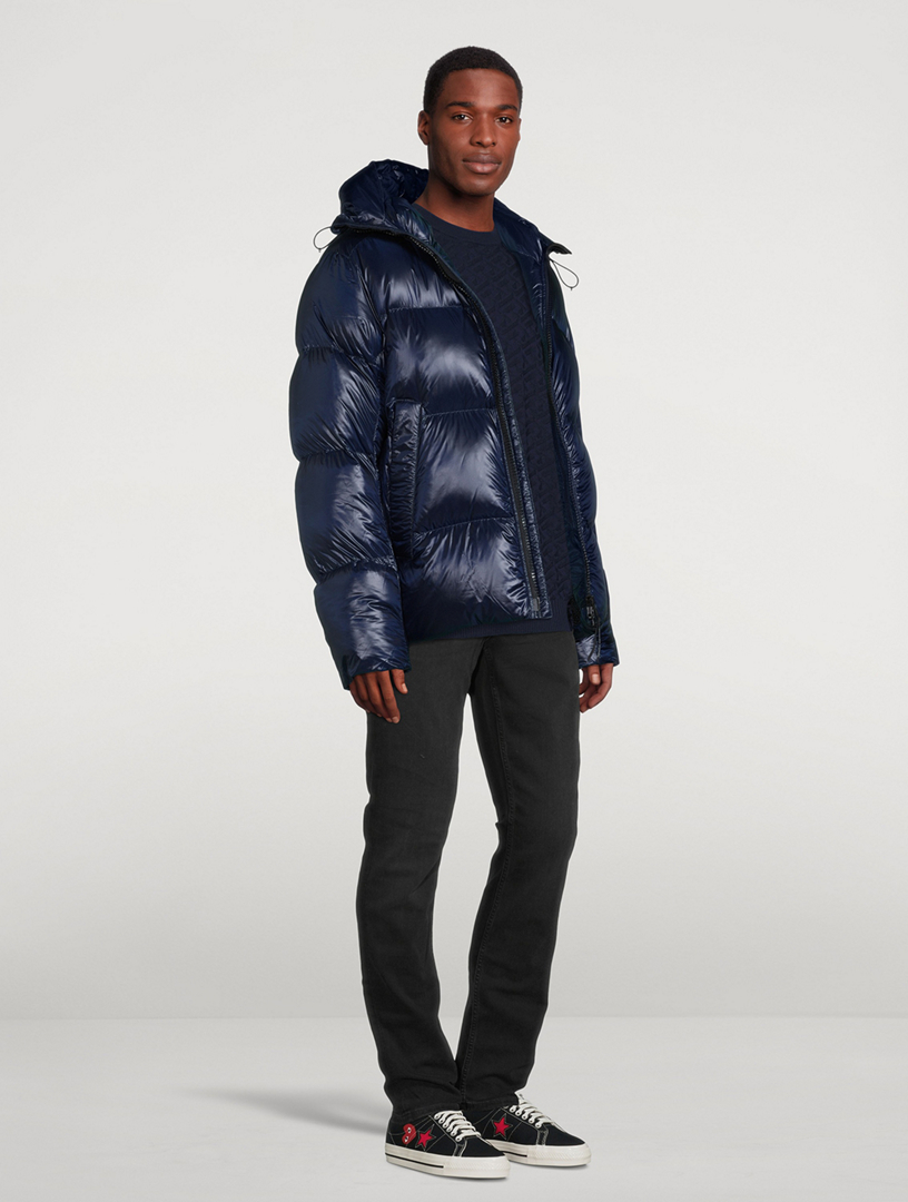 Goose store puffer coat