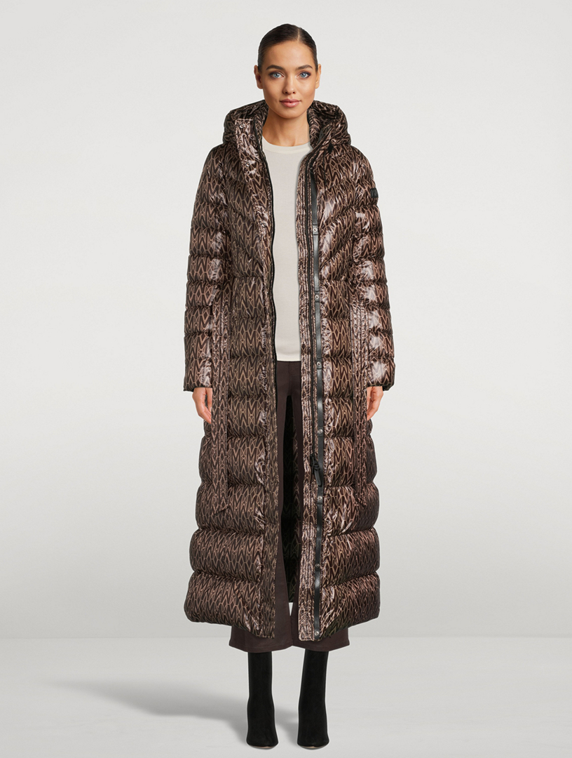 Calina E3-Lite Down Monogram Maxi Coat