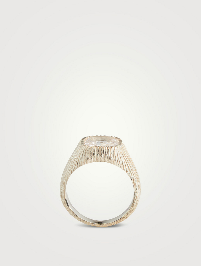 Nature's Smile Signet Ring