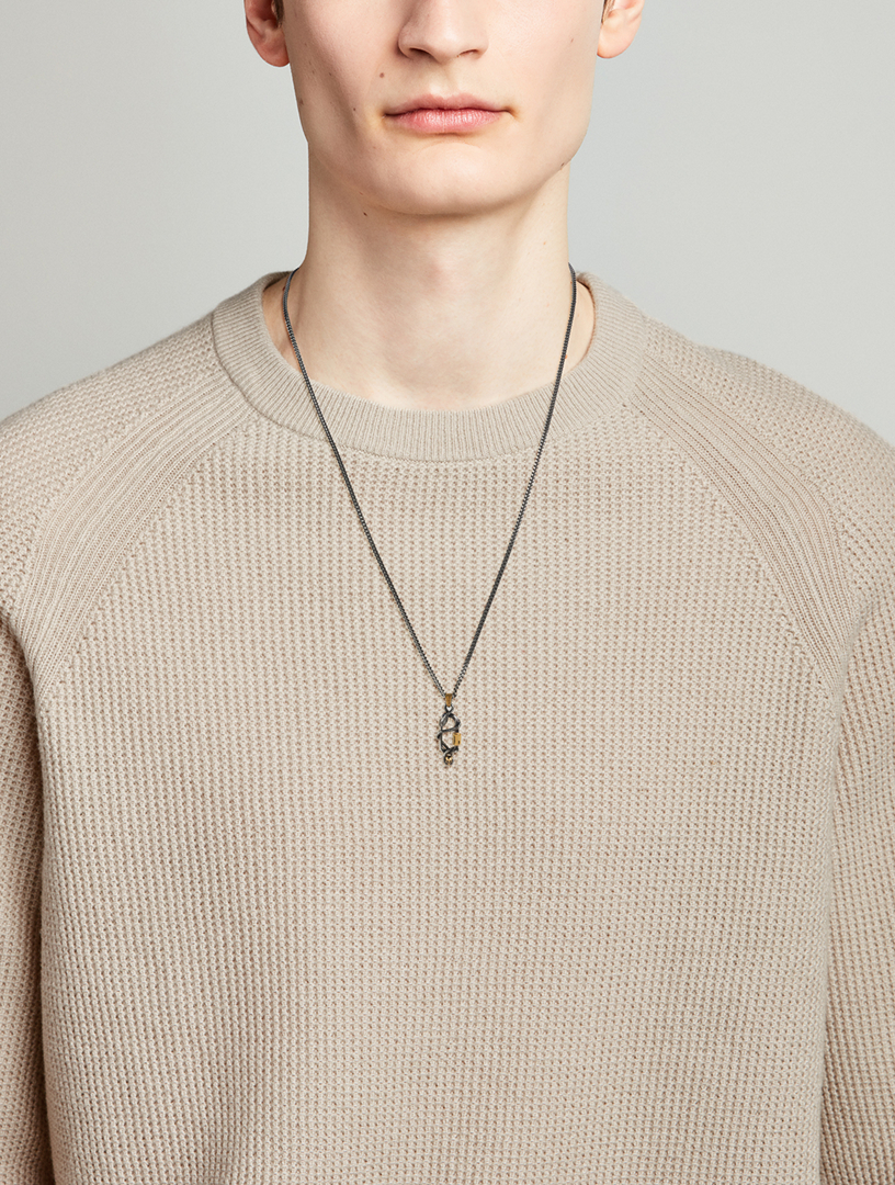 Snake And Skull Necklace