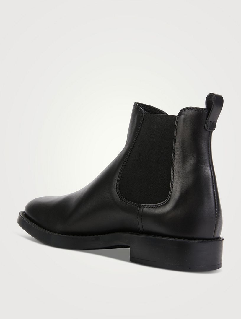 Selected homme outlet leather chelsea boots