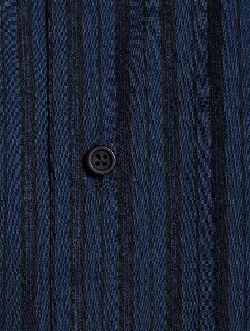 A-Line Shirt Stripe Print