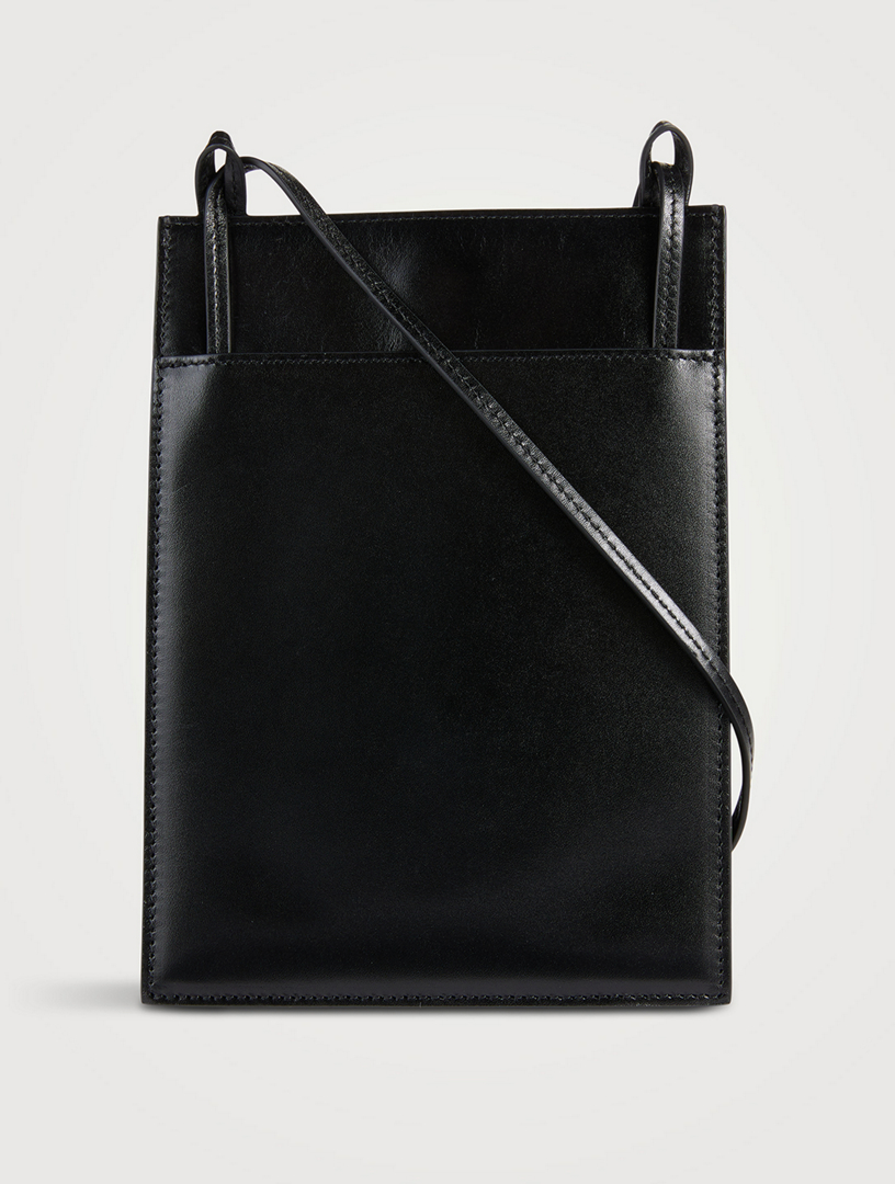 THE ROW Debee Leather Crossbody Bag | Holt Renfrew