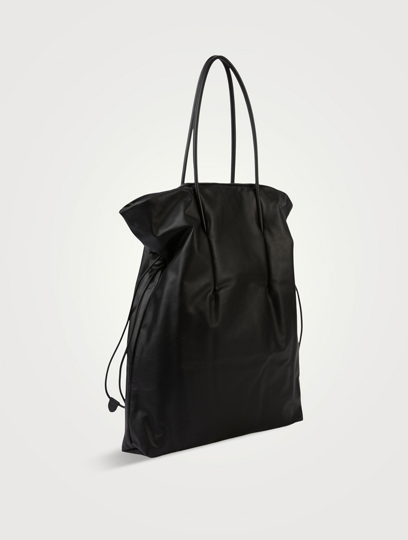 THE ROW Polly Leather Tote Bag Holt Renfrew