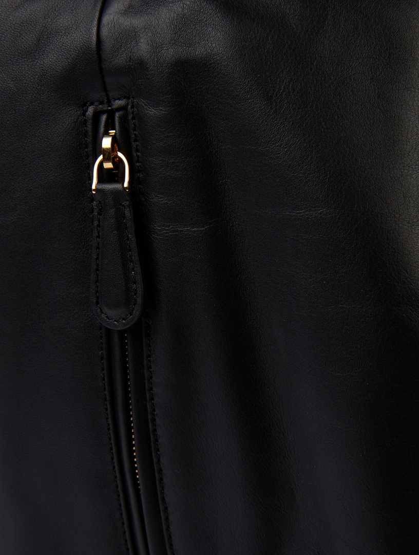 Polly Leather Tote Bag