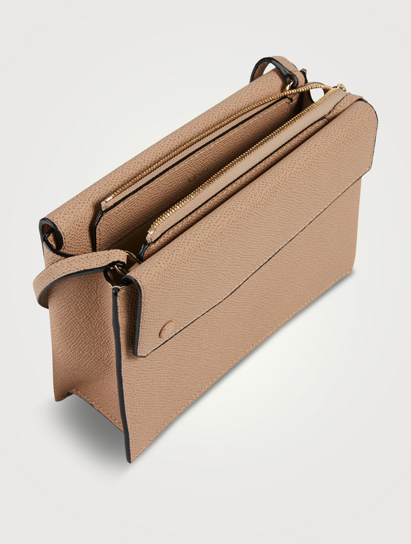 Small Pocket Leather Crossbody Bag