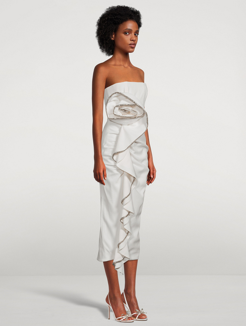 Rachel gilbert white dress cheap