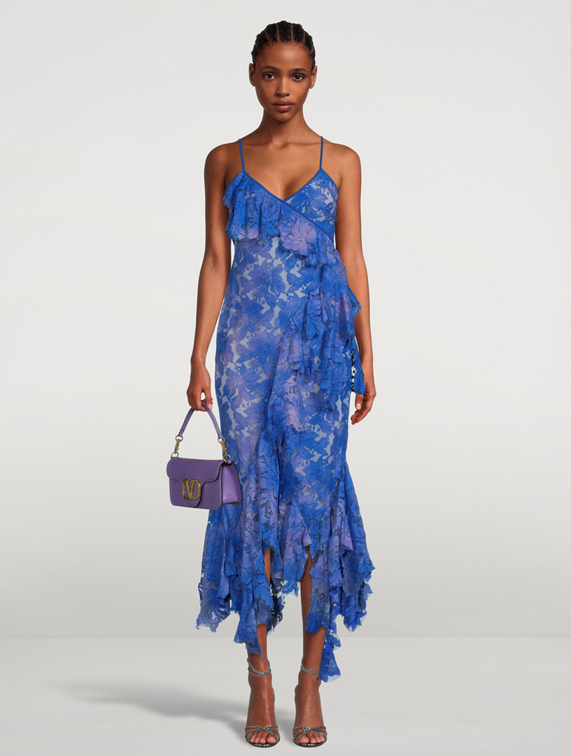 THE ATTICO Thelma Lace Slip Dress Holt Renfrew