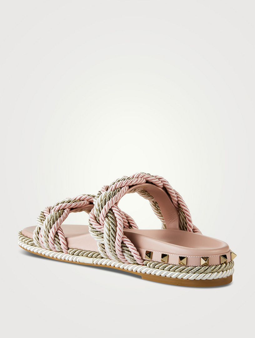 Valentino 2025 braided sandals