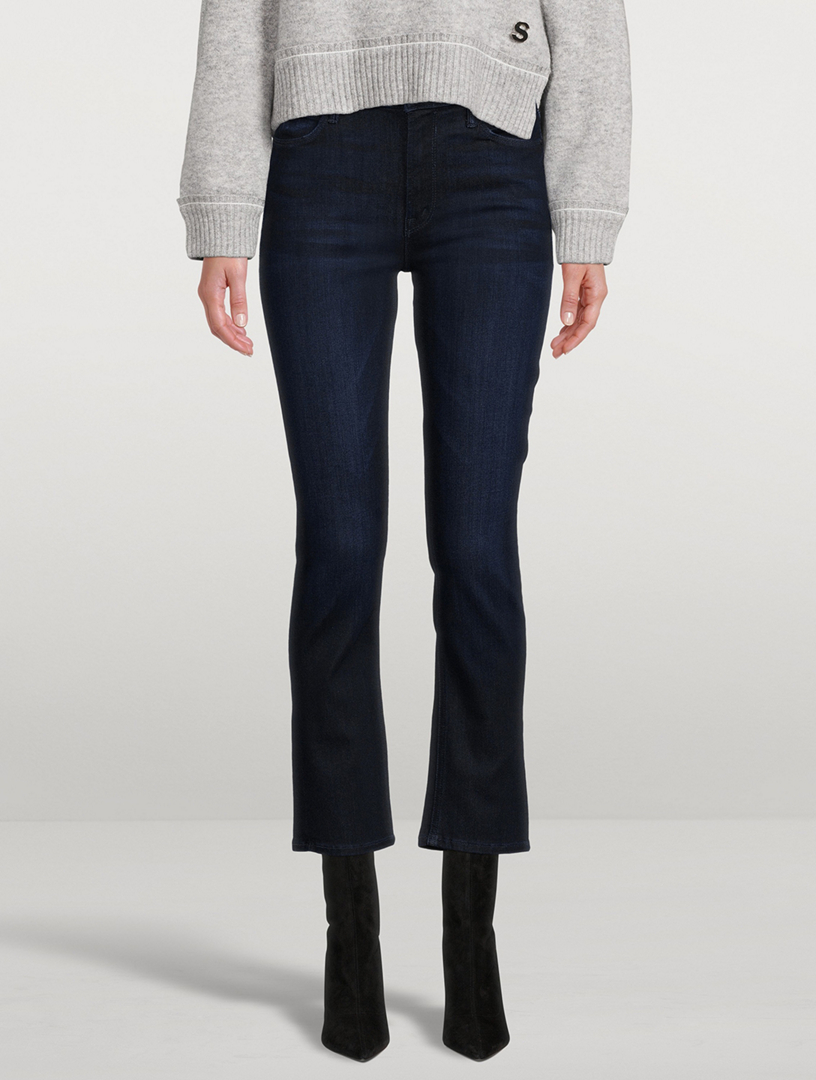 The Dazzler Straight-Leg Ankle Jeans