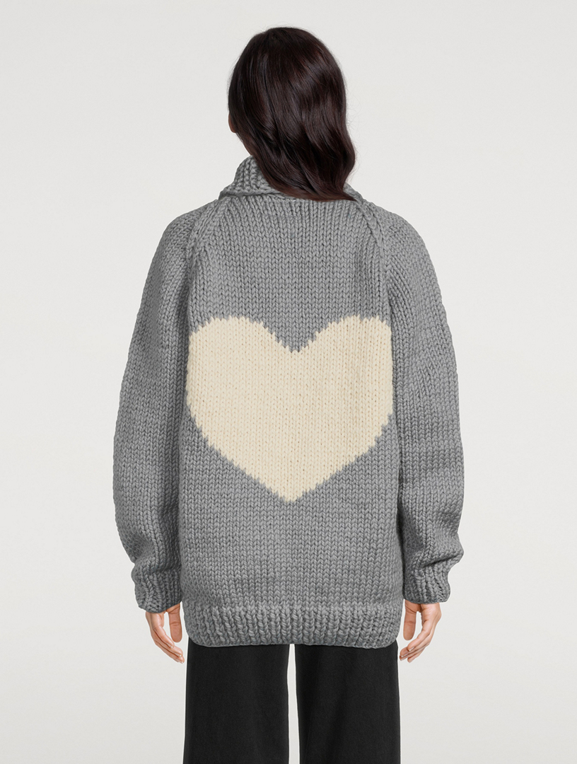 Wool Long Cardigan