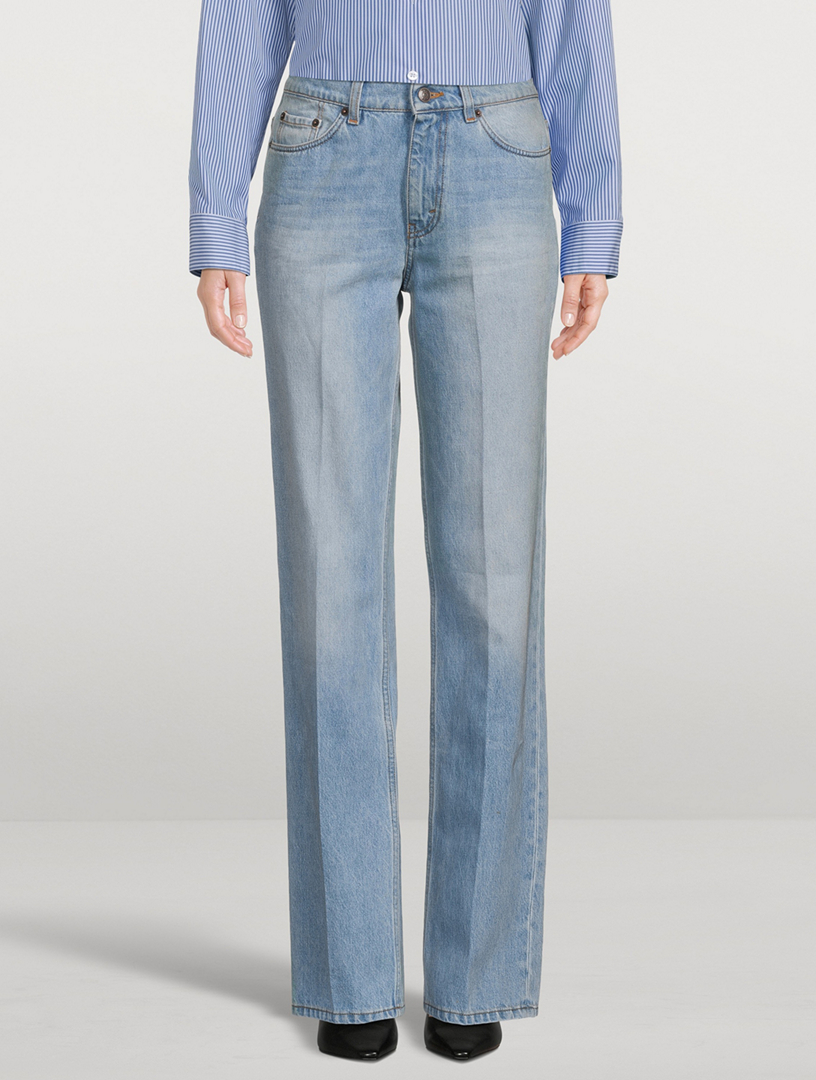 THE ROW Carlton Straight Leg Jeans Holt Renfrew