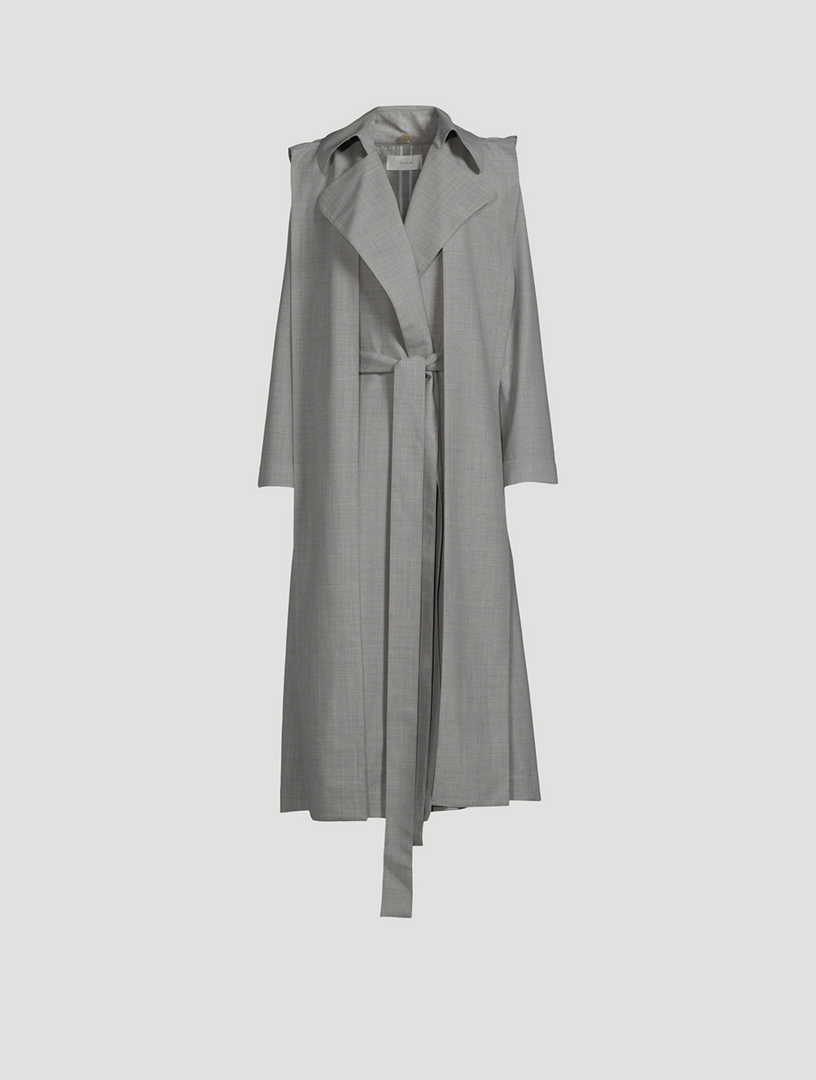 Badva Wool Trench Coat