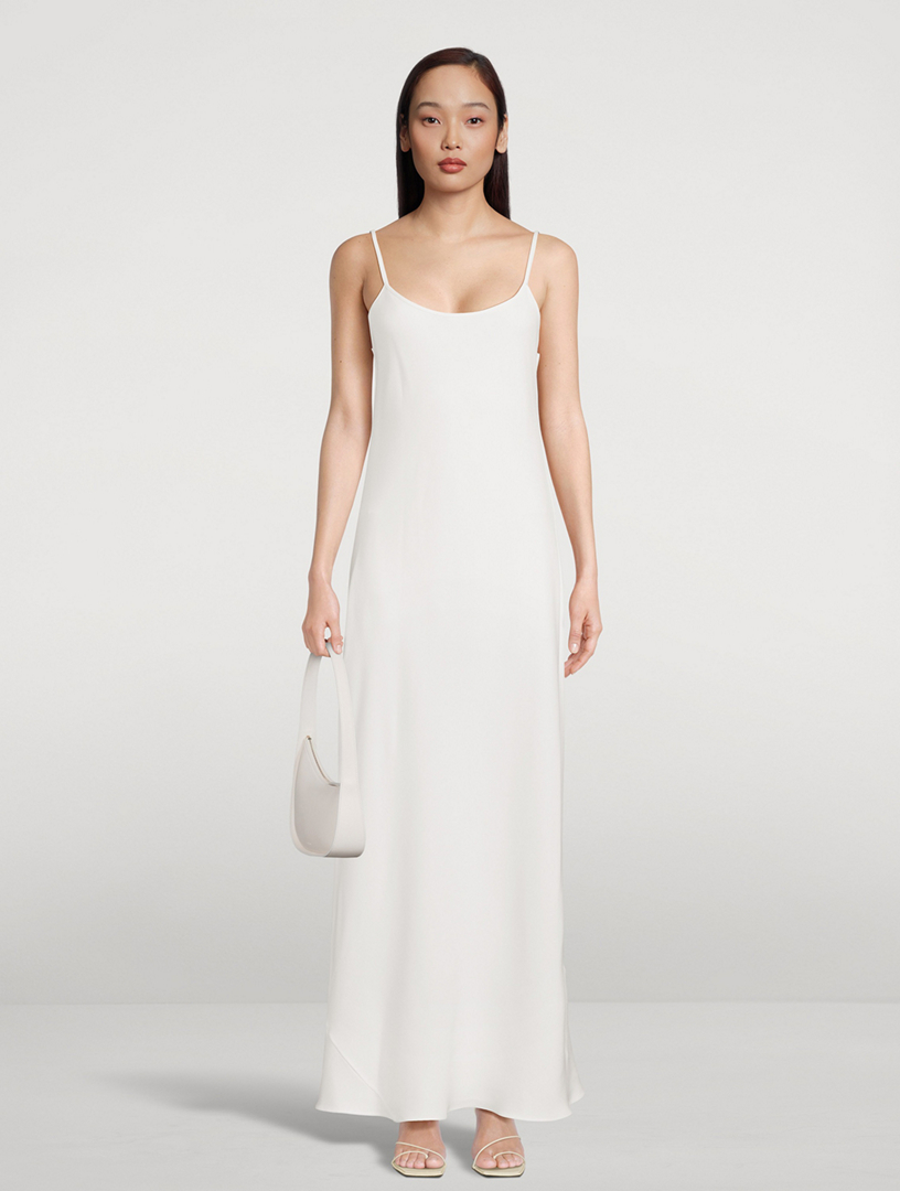 the row silk slip dress Santi Dress by The Row- La Garonne