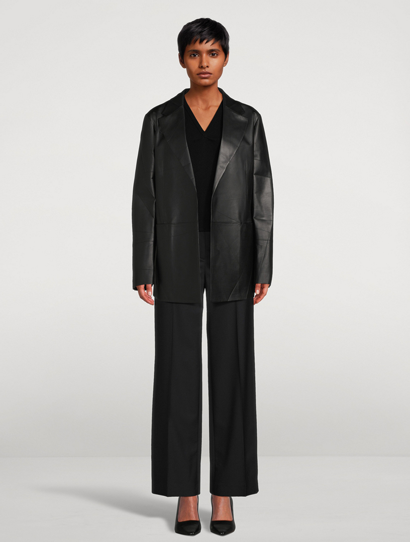 THE ROW Bany Wool Trousers Holt Renfrew