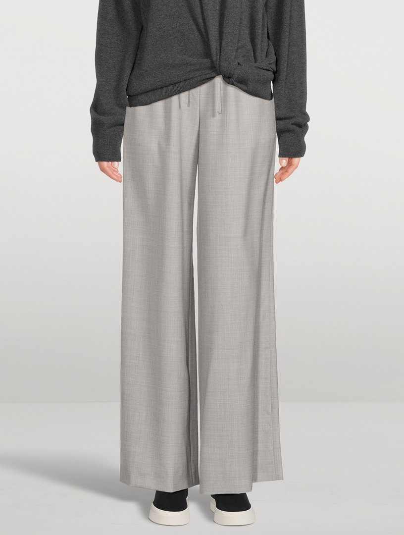 THE ROW Barrie Drawstring Wool Pants | Yorkdale Mall