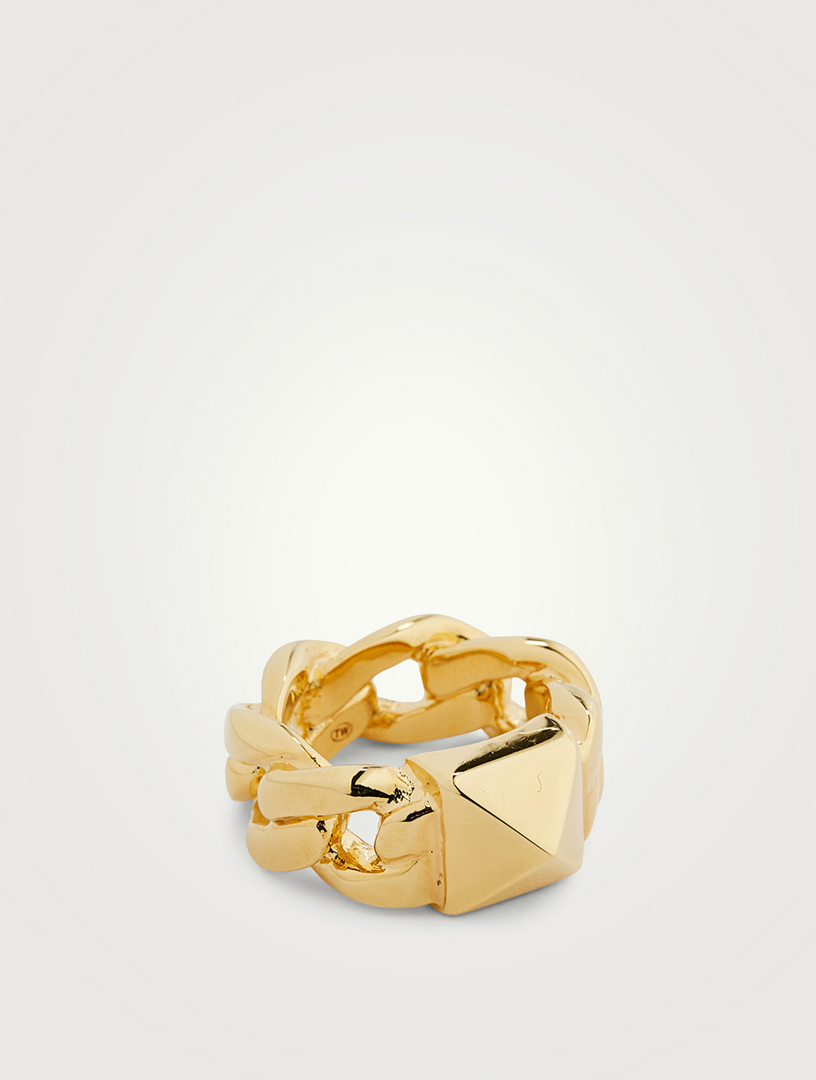 Valentino Garavani Vlogo Chain Ring