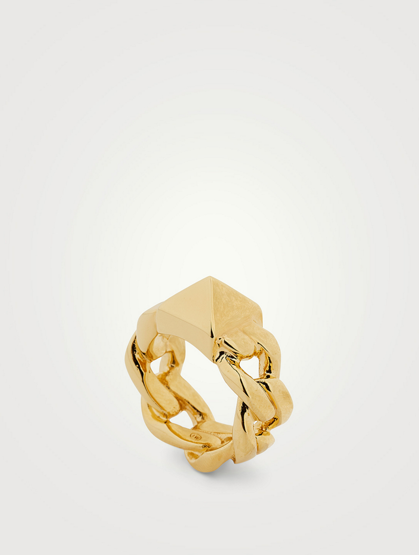 Valentino Garavani Vlogo Chain Ring