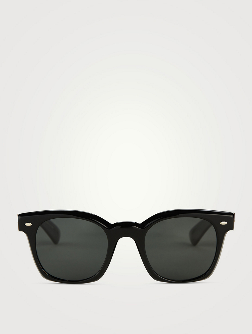 OLIVER PEOPLES Merceaux Square Sunglasses  Black