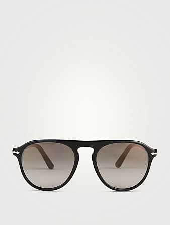 0PO3302S Aviator Sunglasses