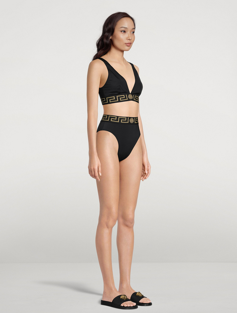 VERSACE Greca Border Swim Bottoms