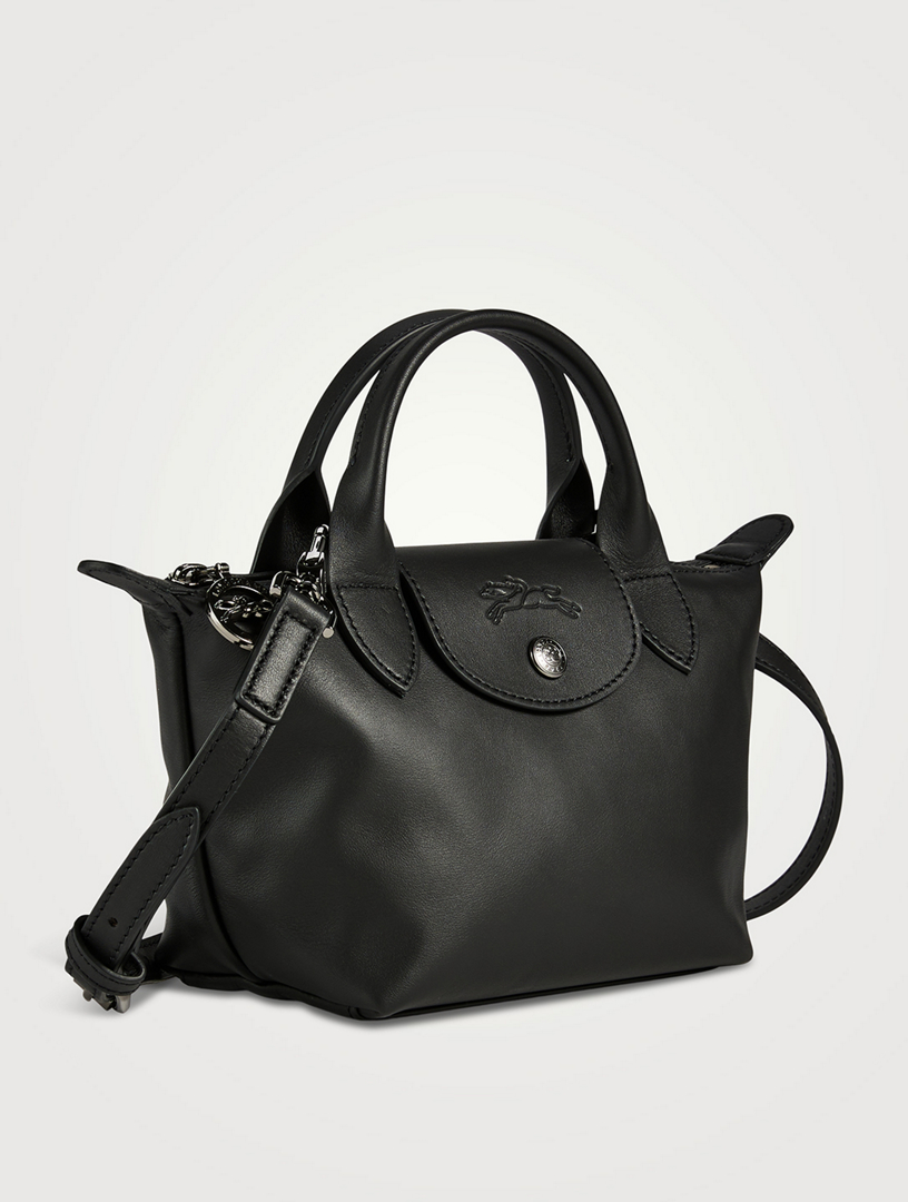 LONGCHAMP XS Le Pliage Xtra Leather Top Handle Bag | Holt Renfrew