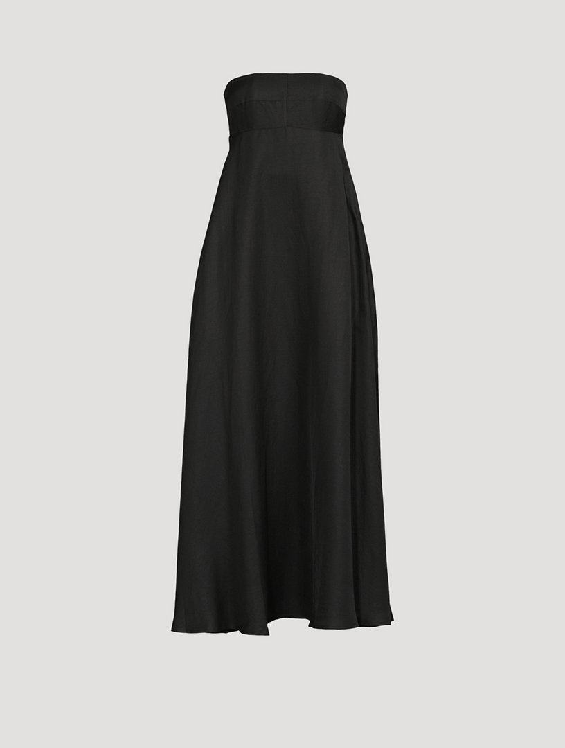 BONDI BORN Montenegro Strapless Maxi Dress | Holt Renfrew