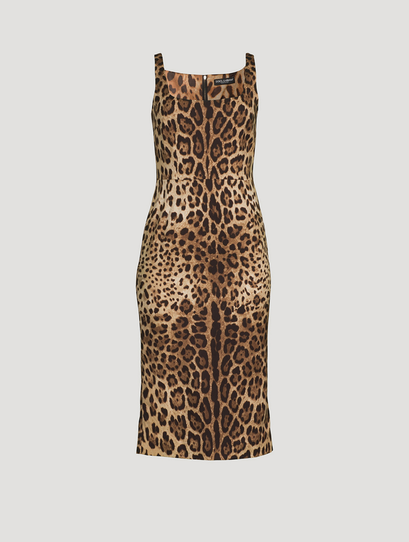 Dolce gabbana leopard dress best sale