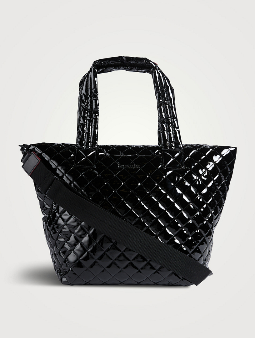 Mz wallace cheap black lacquer tote