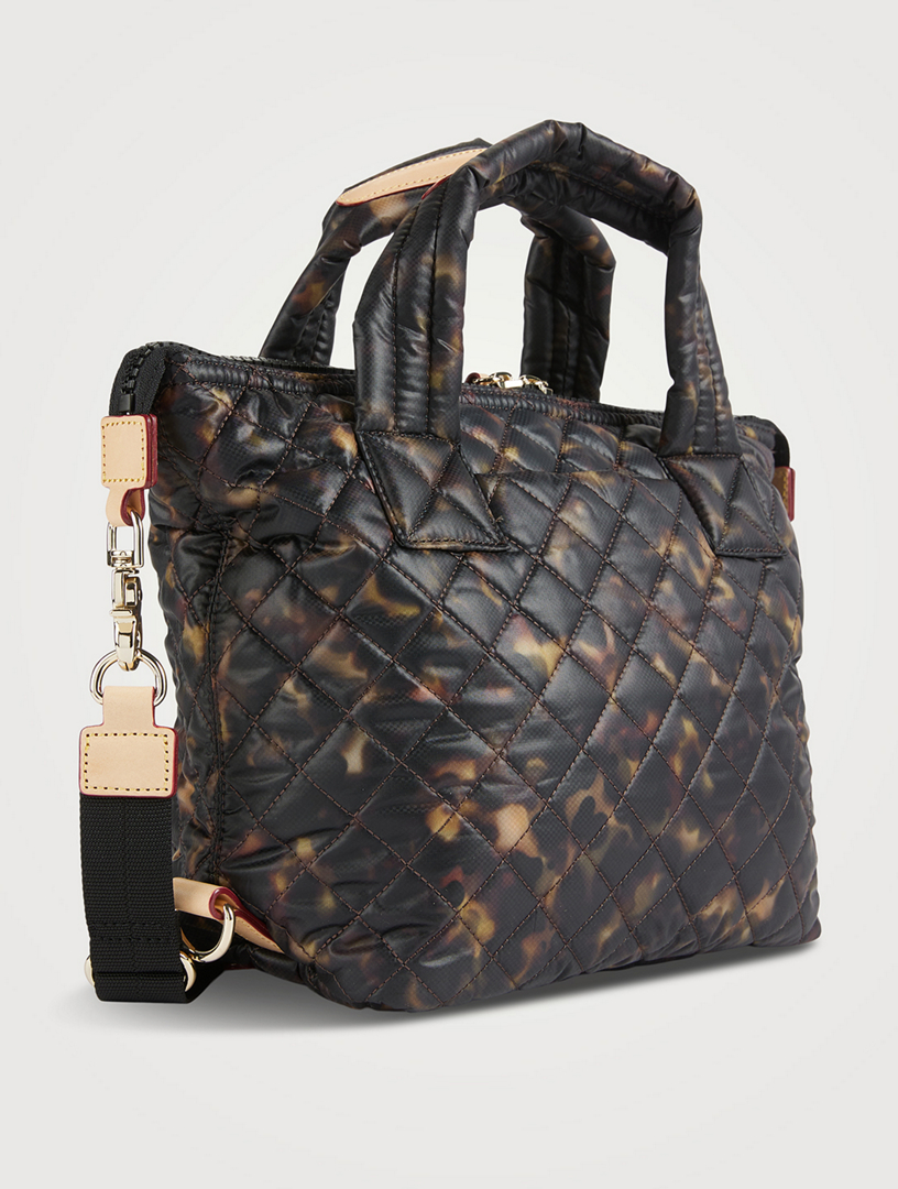 関税なし 送料無料 Mini Wallace Bag MZ WALLACE Small Sutton Deluxe Bag In Tortoise Print | Holt