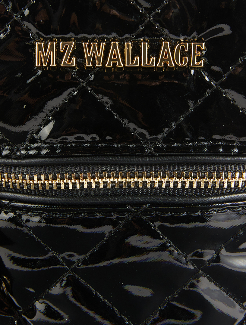 Mz wallace patent cheap leather