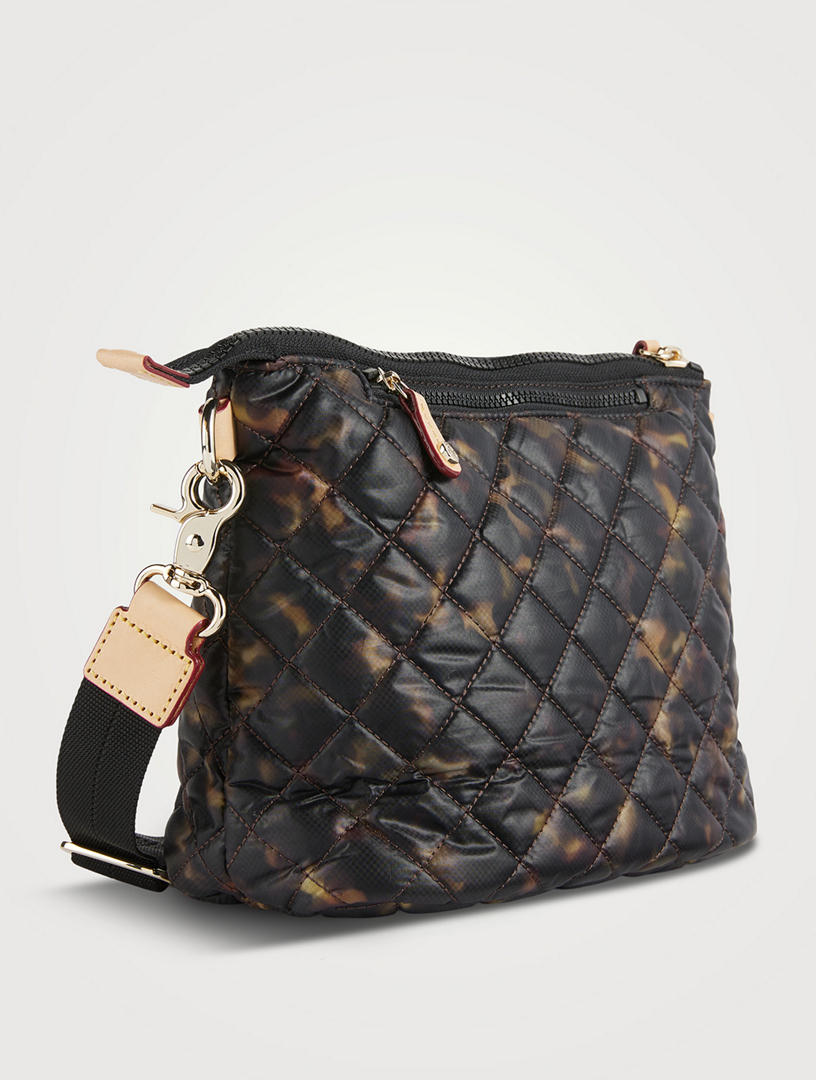 MZ WALLACE Metro Scout Crossbody Bag In Tortoise Print | Holt Renfrew