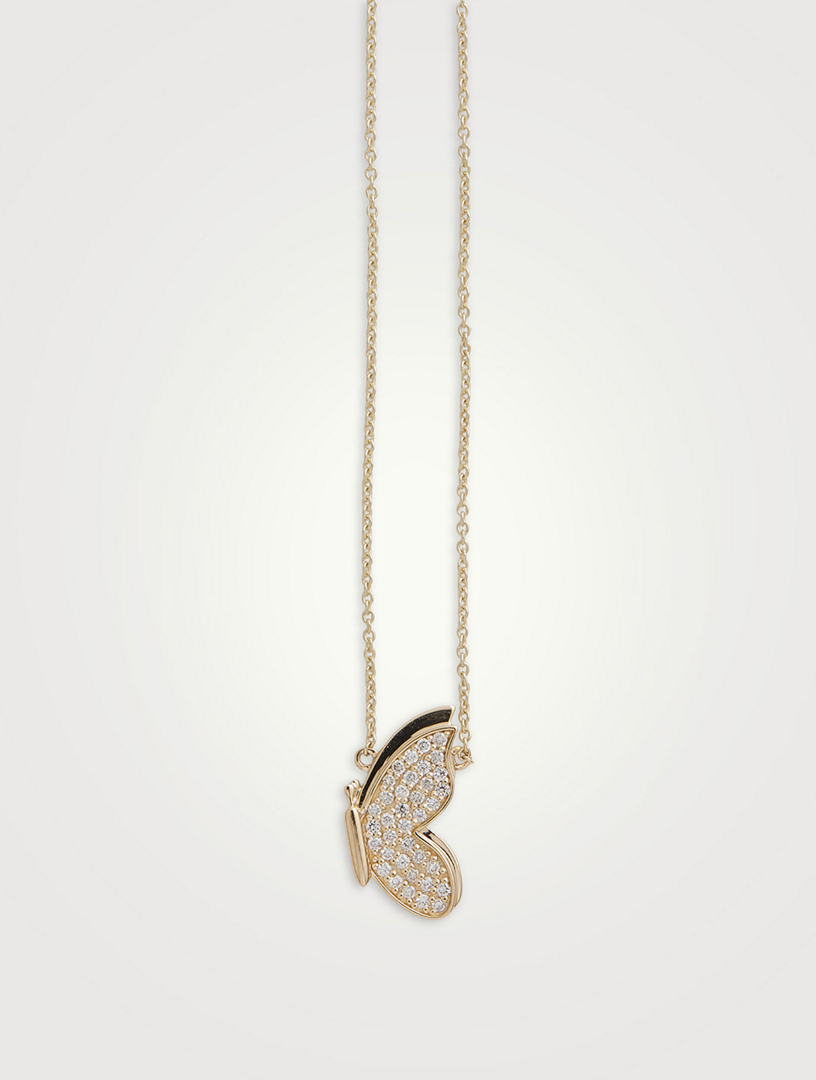 Sydney evan butterfly on sale necklace