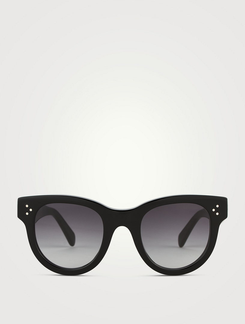 Celine rounded cat eye on sale sunglasses