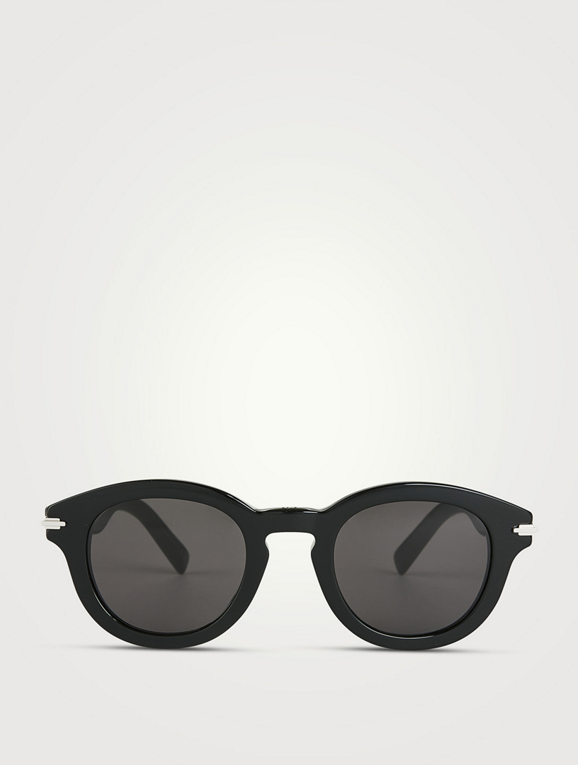 SAINT LAURENT SL 549 Slim Round Sunglasses | Holt Renfrew