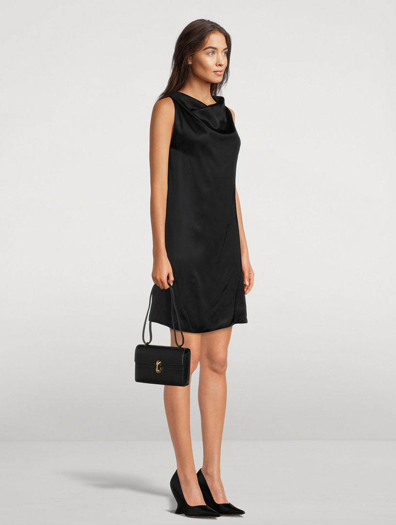Silk Tie Back Dress