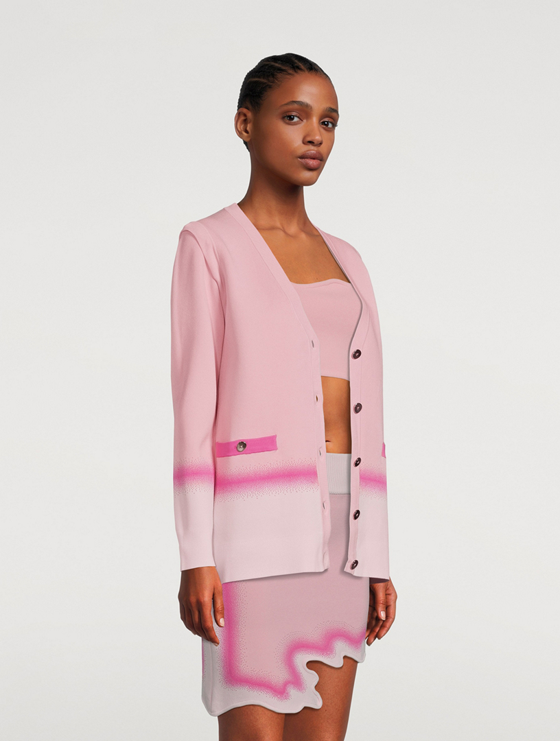 Noel Oversized Cardigan With Detachable Sleeves