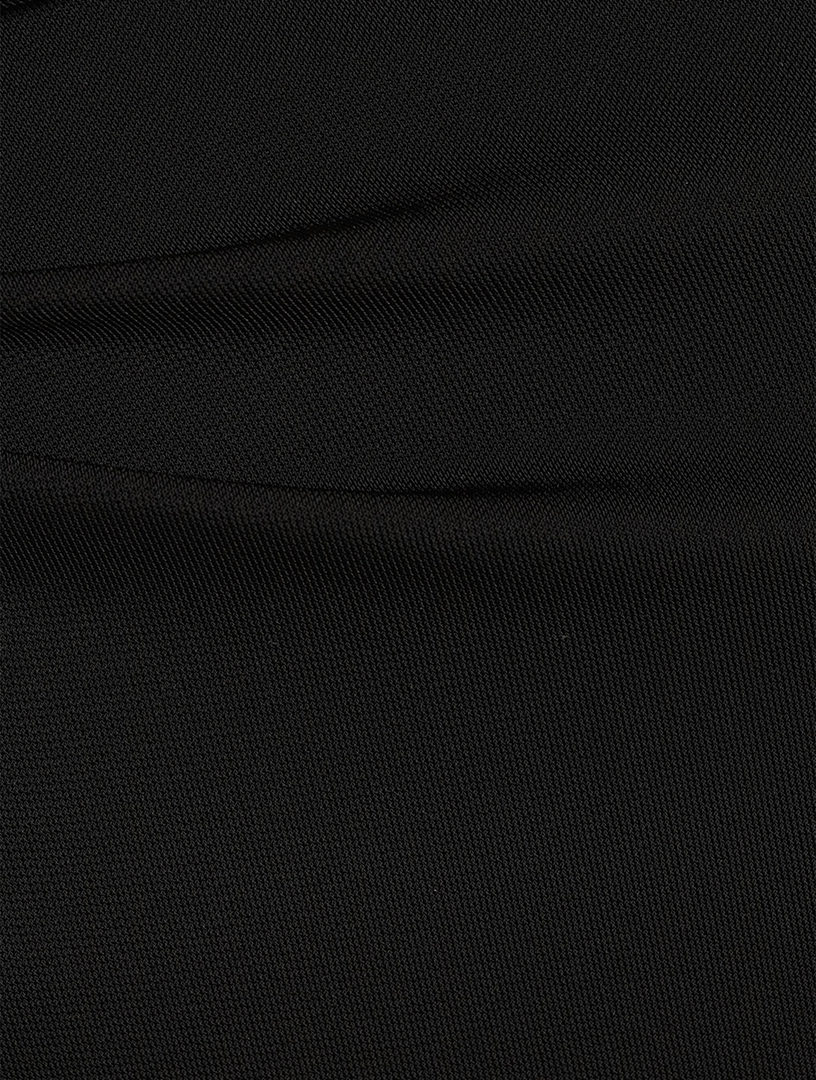 VERSACE Asymmetric Midi Dress | Holt Renfrew