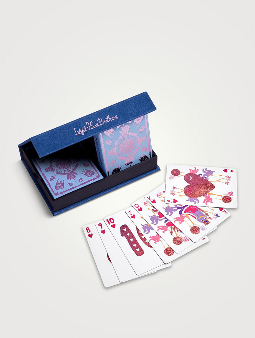 L'OBJET Set Of Two Haas Playing Cards | Holt Renfrew