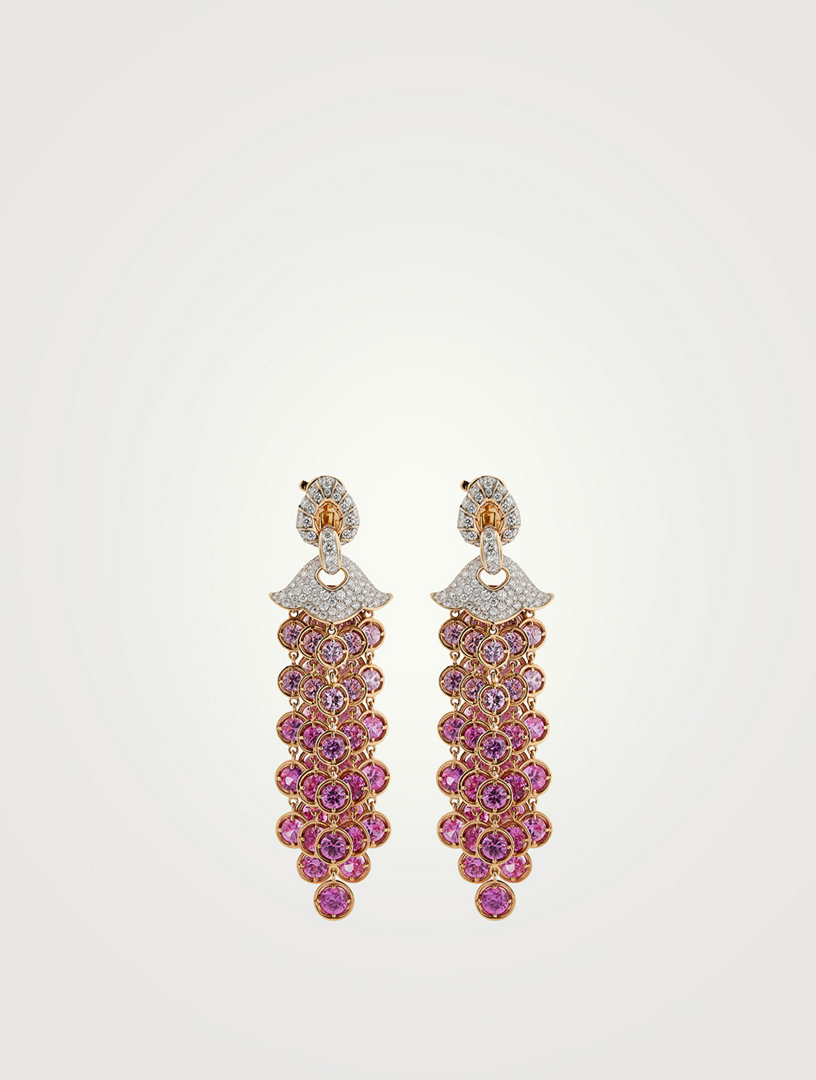 Pink Small Pampilles Earrings
