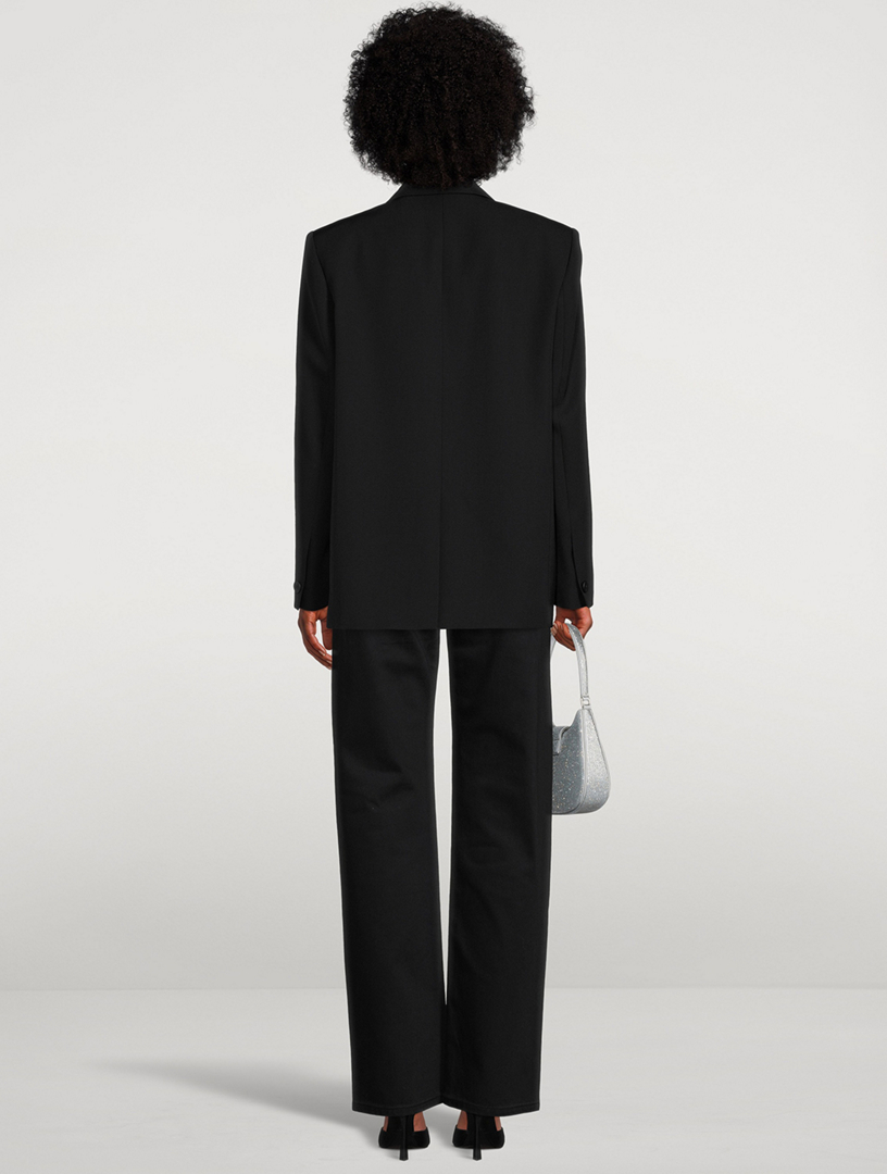 Boxy Wool Blazer