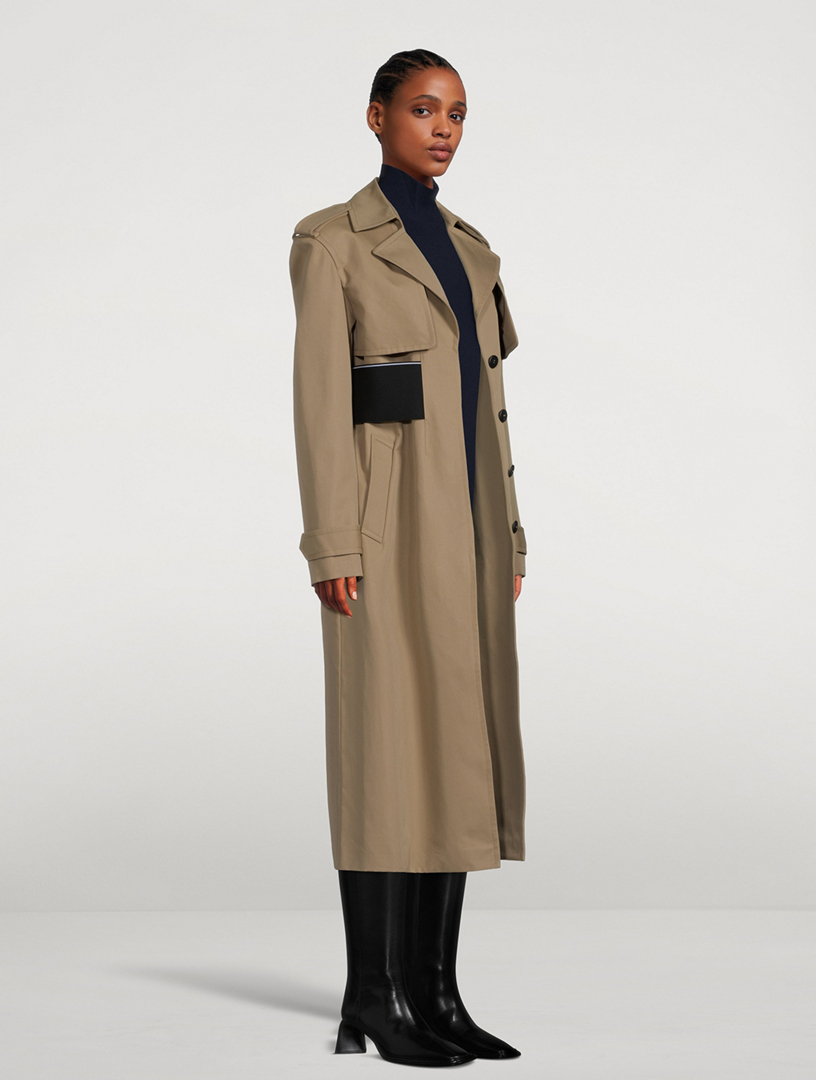 Alexander wang best sale trench coat