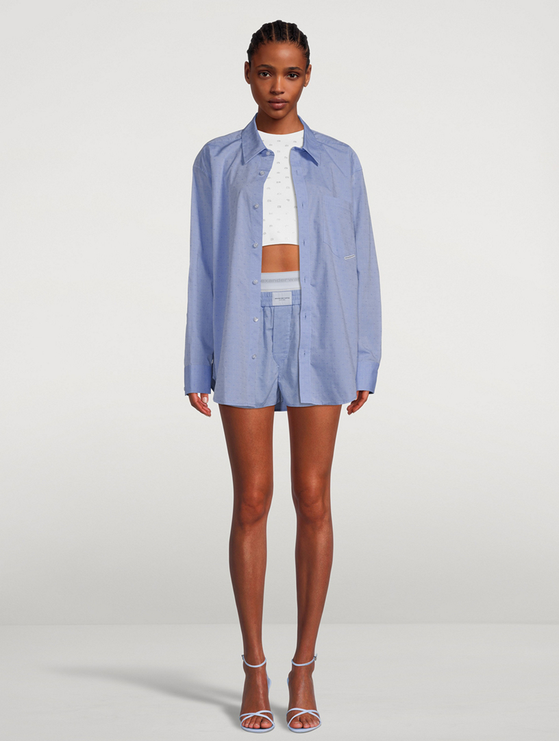 Boyfriend Poplin Shirt