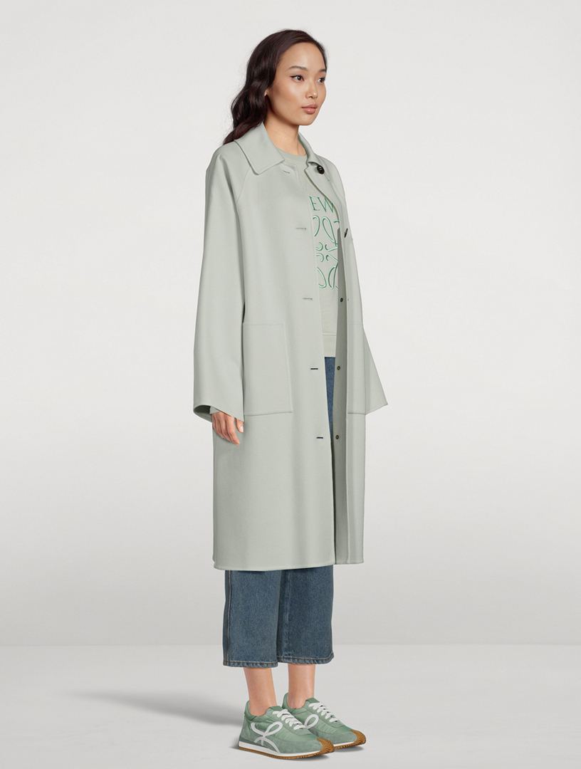 コート Loewe Wool And Cashmere Long Coat LOEWE Wool And Cashmere Coat | Holt Renfrew