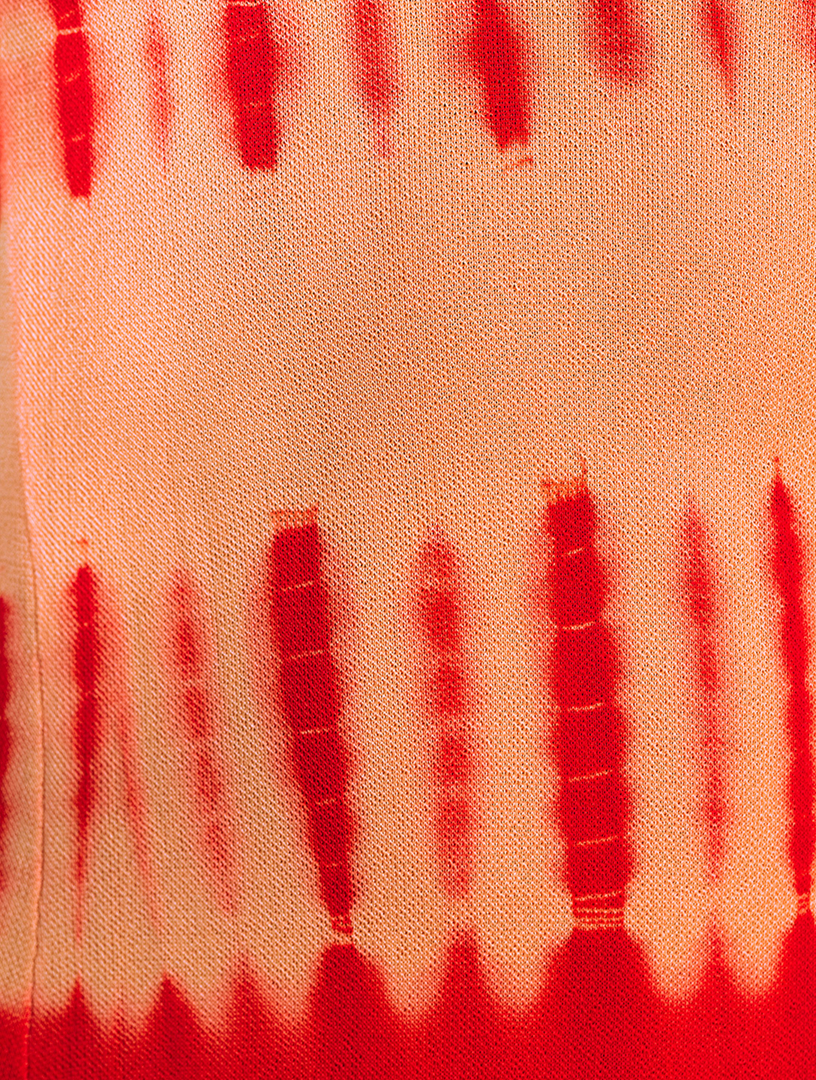 Tie-Dye Knit Dress