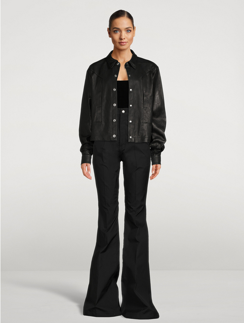 Alice Strobe Leather Shirt