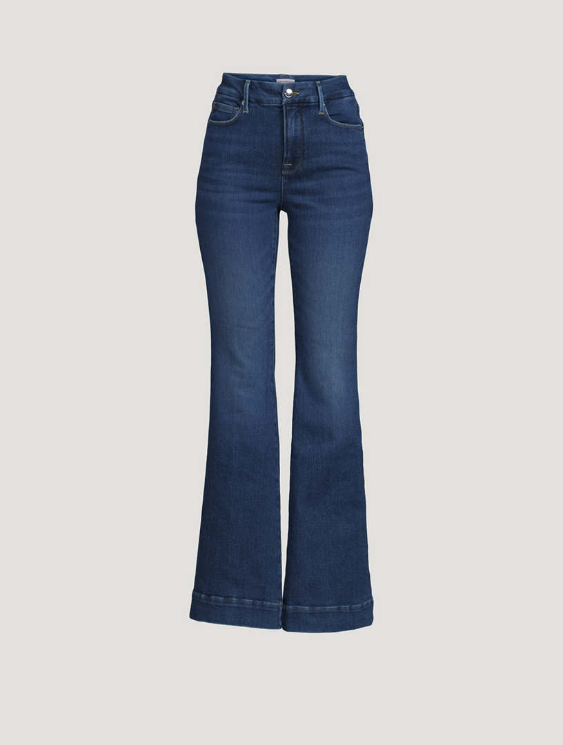 GOOD AMERICAN Good Legs Flare Jeans