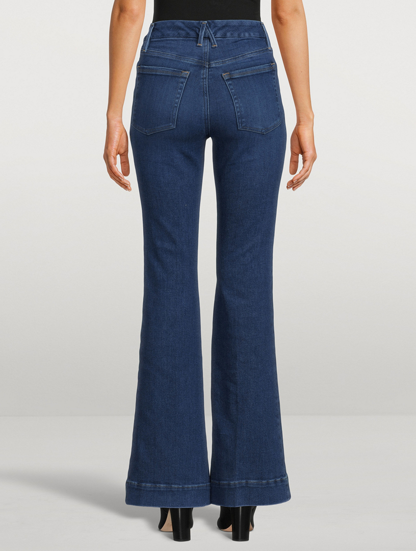 Good american hot sale flare jeans